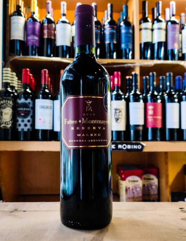 VINO TINTO FABRE RESERVA MONTMAYOU MALBEC 2021 X 750 CM