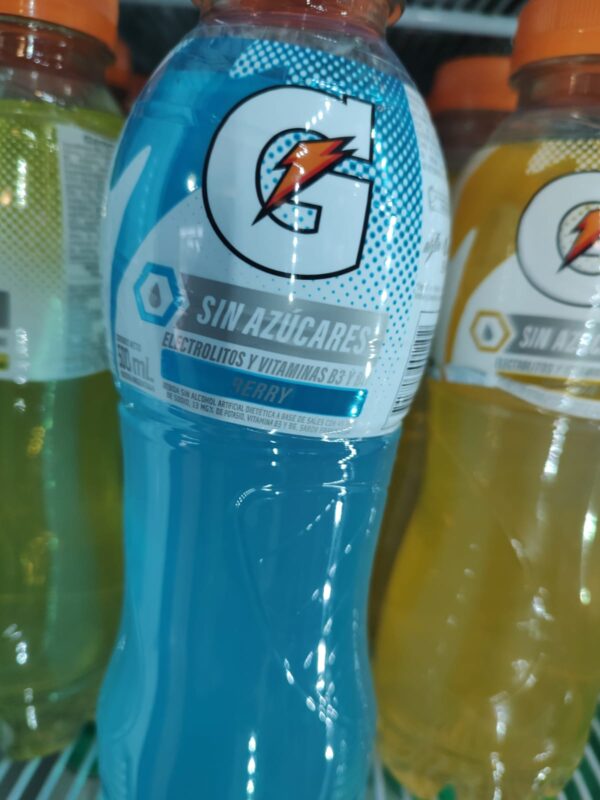 GATORADE SIN AZUCAR BERRY X 500 CC