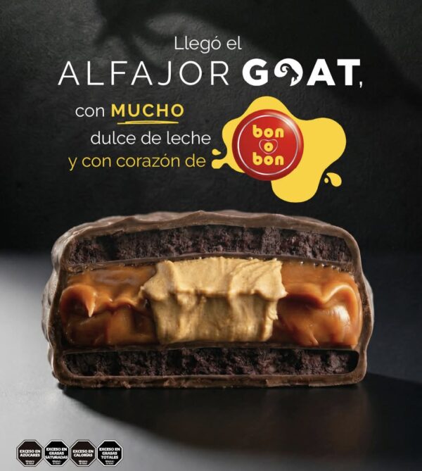 ALFAJOR GOAT NEGRO