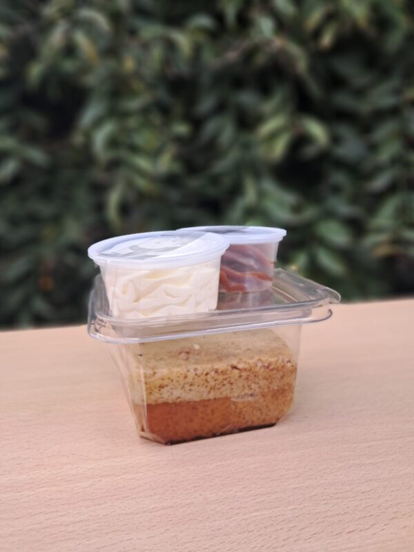 Alternative view of ,POSTRE FLAN CON DULCE DE LECHE Y CREMA