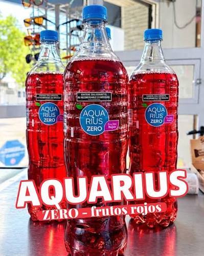 AQUARIUS X 500 FRUTOS ROJOS SIN AZUCAR