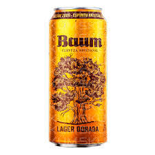 CERVEZA BAUM LAGER DORADA LATA 473