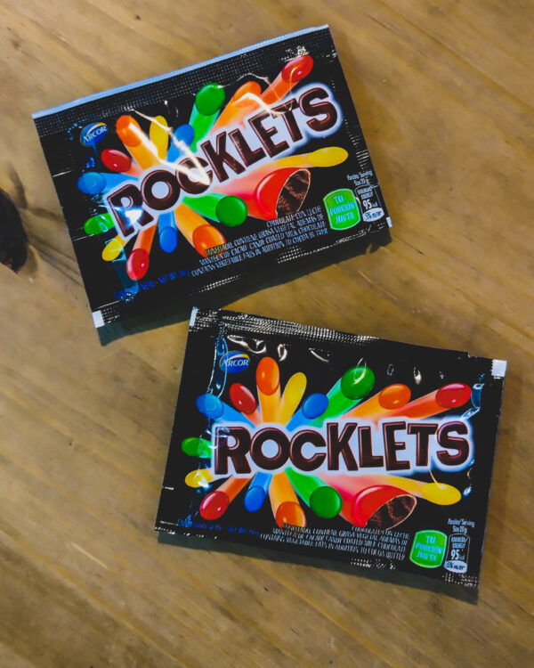 ROCKLETS CHOCOLATE 20 GRS