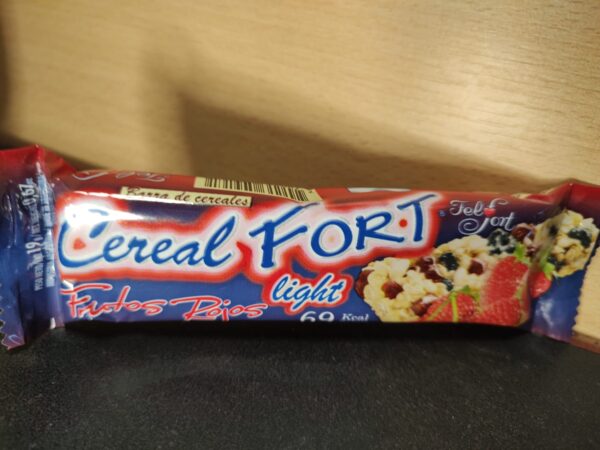 CEREAL FORT FRUTAS ROJAS LIGHT X 19 GRS