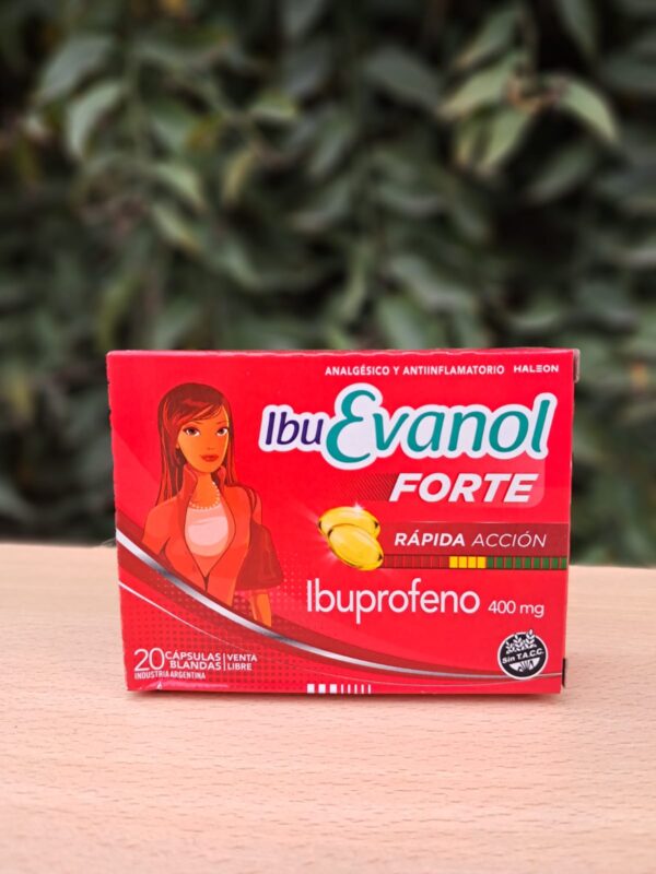 IBUEVANOL X 5 RAPIDA ACCION VERDE X 400 MG