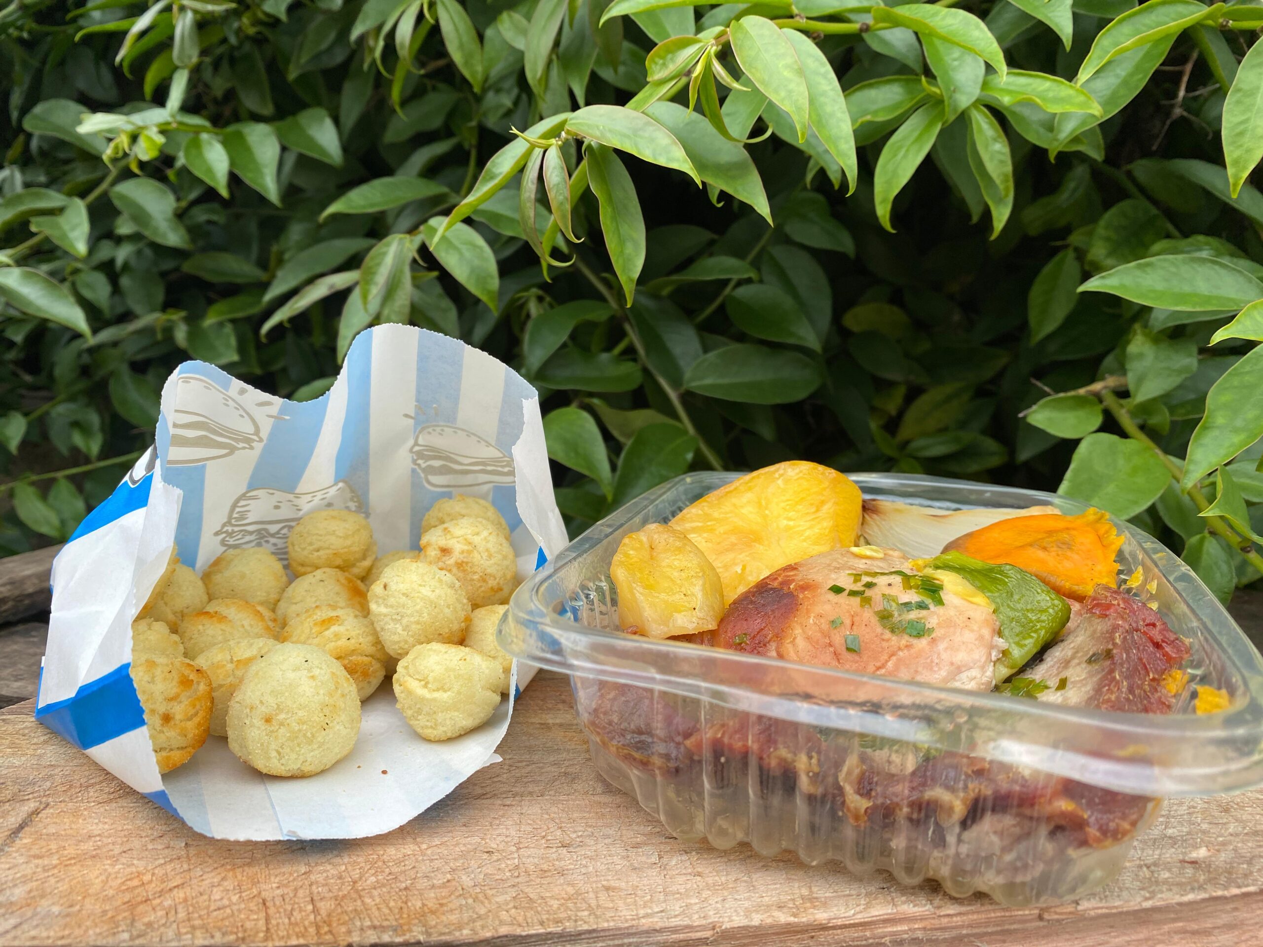 BONDIOLA AL PLATO CON VERDURAS + PAPAS NOISETTES