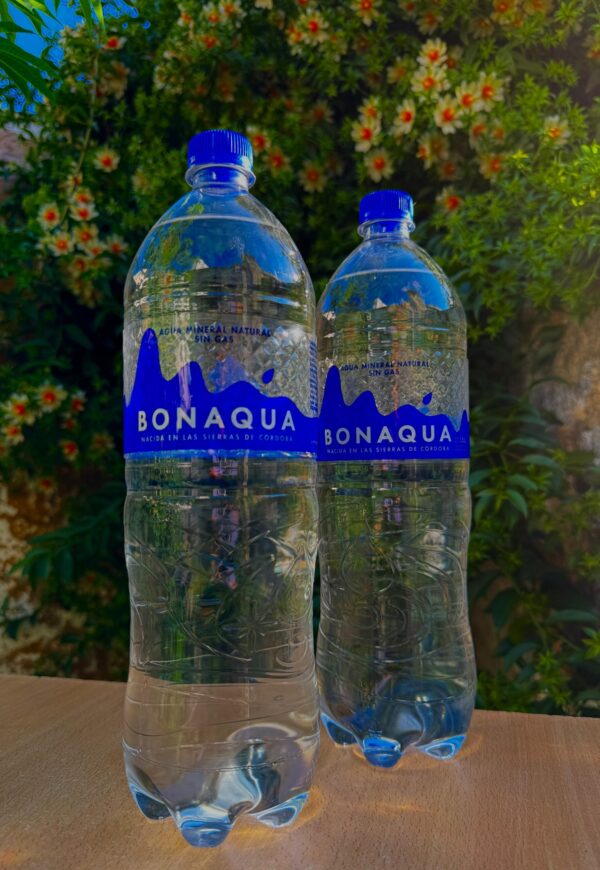 AGUA BONAQUA X 1,5 C/ GAS ML