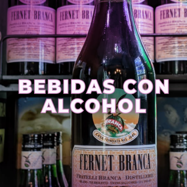 BEBIDAS CON ALCOHOL