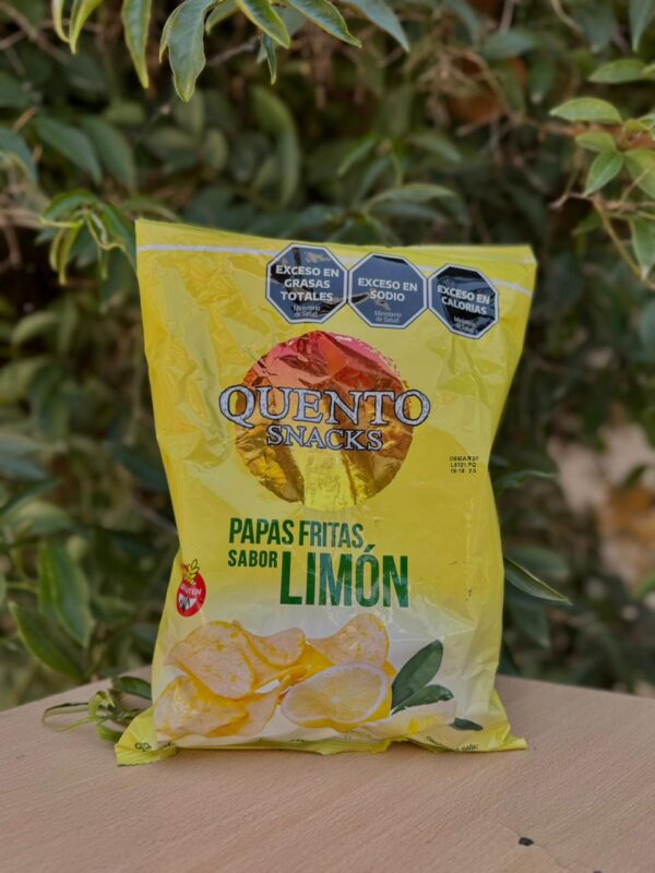 PAPAS QUENTO LIMON X 82 GR