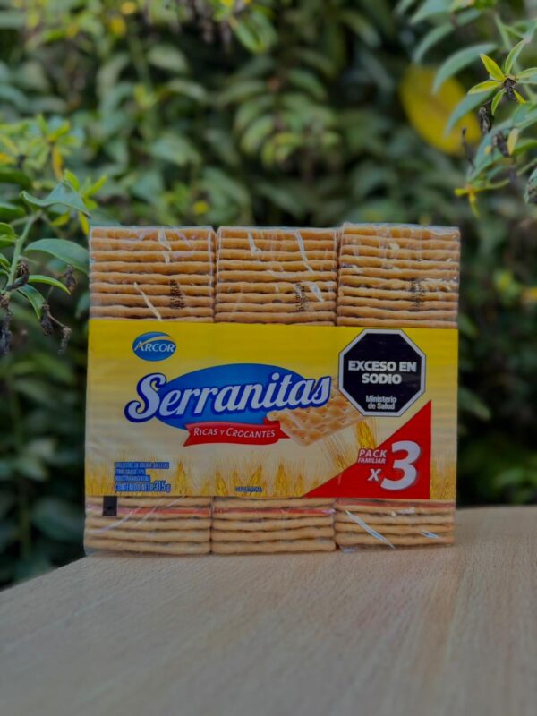 GALLETITAS SERRANITAS X 3