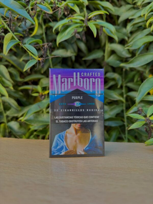 MARLBORO CRAFTED PURPLE BOX 20