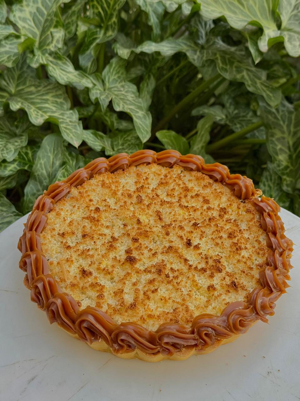 TARTA DE COCO Y DULCE DE LECHE GRANDE
